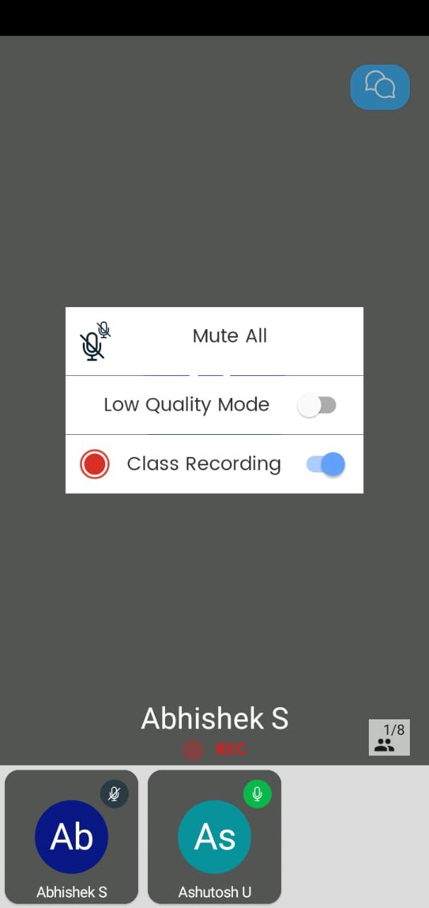 how to record classes